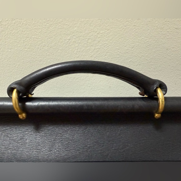 Vintage 90’s Coach 5266 authentic Beckman black leather briefcase/laptop bag - Picture 8 of 16